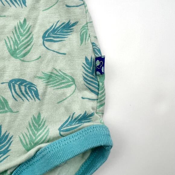 Kickee Pants Palm Frond Bodysuit Tee - Picture 2 of 4